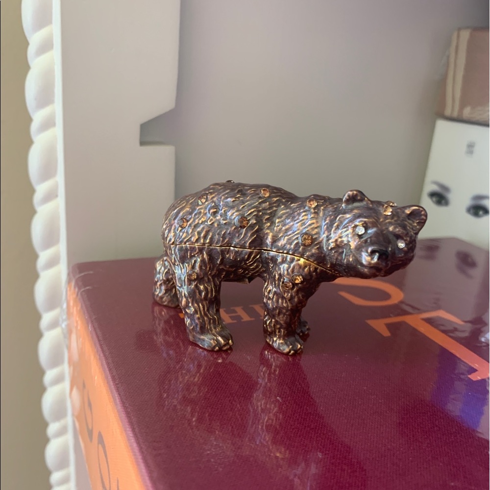 Work of Art Trinket Box Bear